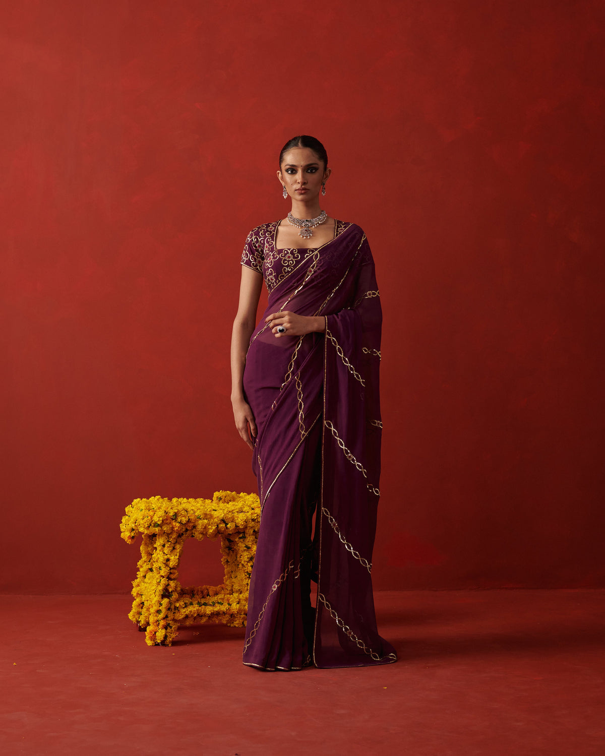 Plum, Wine & Burgundy: The Rich, Moody Palette in Indian Fashion