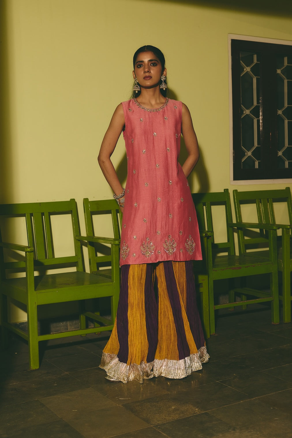 How to Wear Heavy Embroidered Outfits in Summer Without Overheating